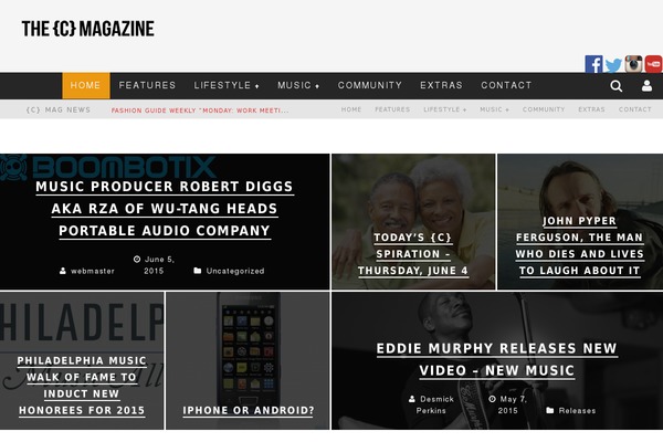 thecmagazine.com site used Elisen