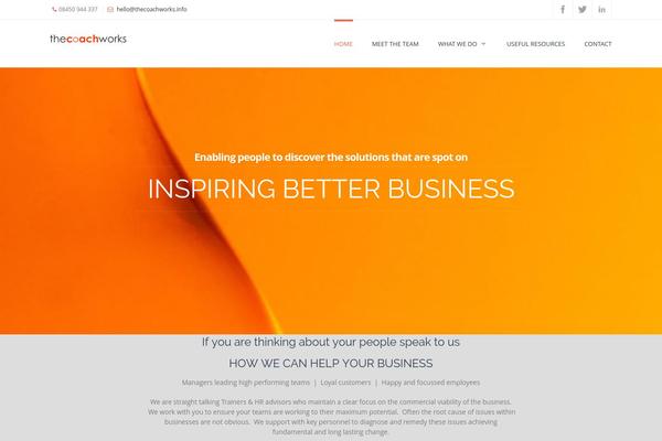 Dp_evolve-child theme site design template sample