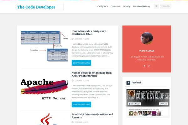 Site using Better-social-counter plugin