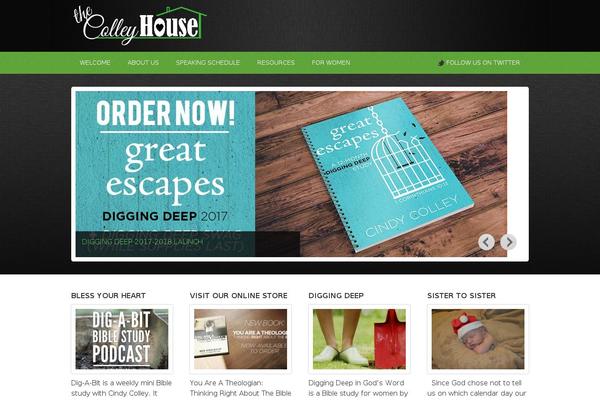 Redwood theme site design template sample