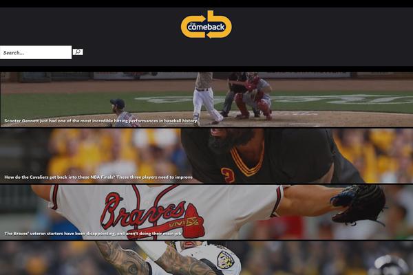 thecomeback.com site used Comebackmedia