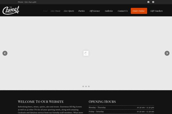 Nosh theme site design template sample