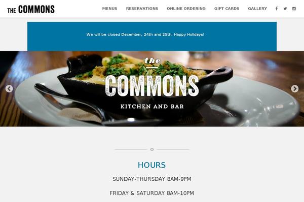 Site using Open Table Widget plugin