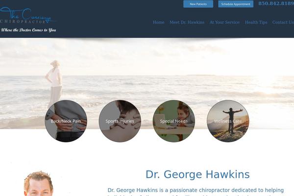 Avada theme site design template sample