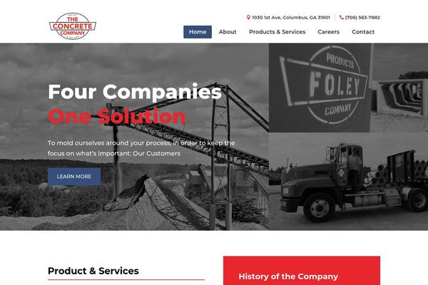 Fuse theme site design template sample