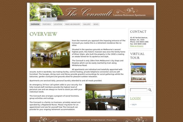 theconnault.com.au site used Nerf