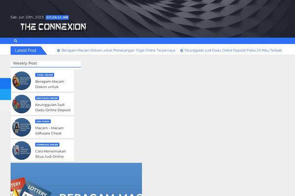 Newslay theme site design template sample