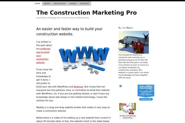 Sway theme site design template sample