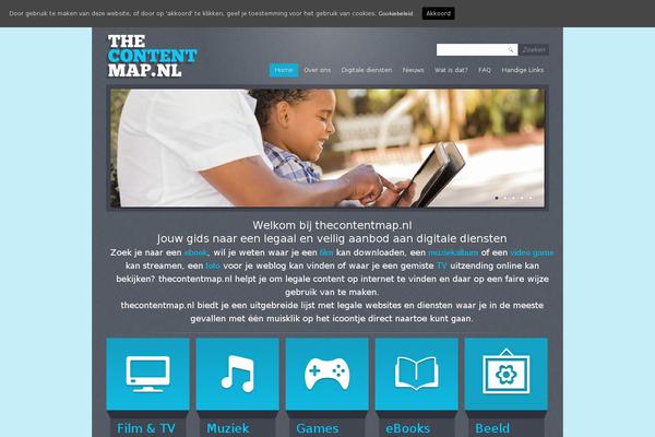 Boombox-child theme site design template sample