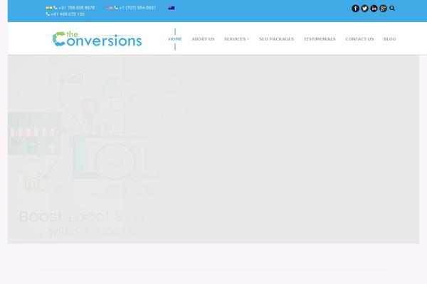 Site using Simple contact form plugin