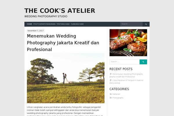 Rookie theme site design template sample