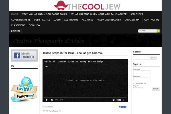 cooljew theme websites examples