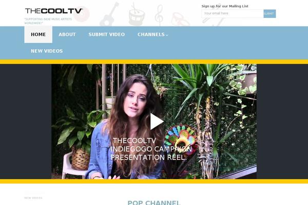 Site using Cherry-portfolio plugin