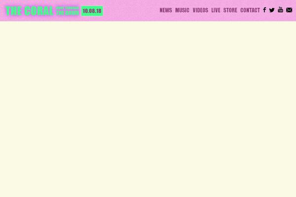 thecoral.co.uk site used Thecoral