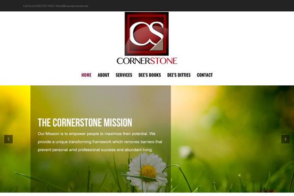 Blade theme site design template sample