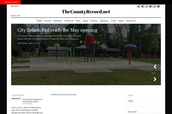 Site using Mission-news-pro plugin