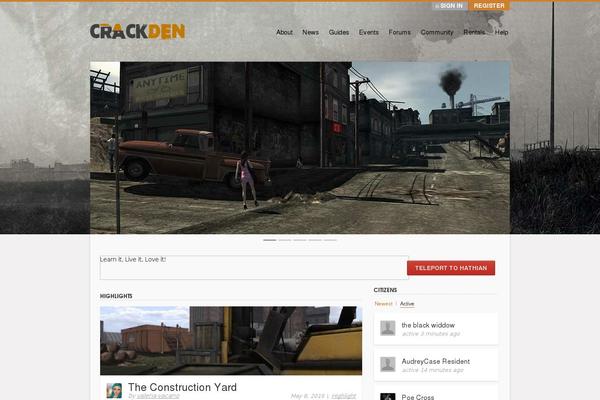 Site using BuddyStream plugin