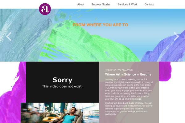 thecreativealliance.com site used Tca