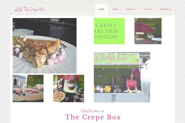 thecrepebox.com site used Codeboyz-demo-child