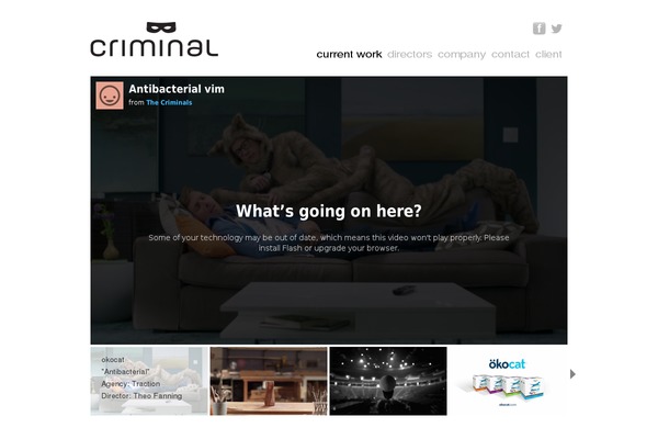 Site using Videojs HTML5 Player plugin
