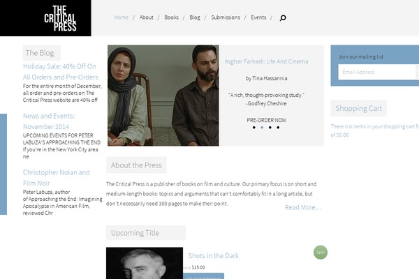 Site using Very Simple Contact Form plugin