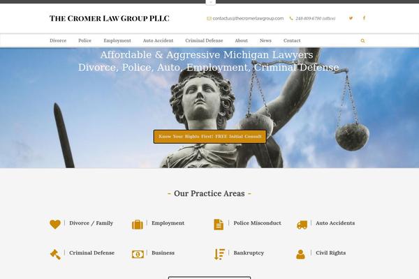 thecromerlawgroup.com site used Impreza-purchashed