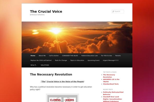 Twenty Eleven theme site design template sample