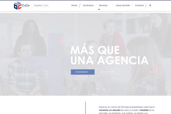 Alma theme site design template sample