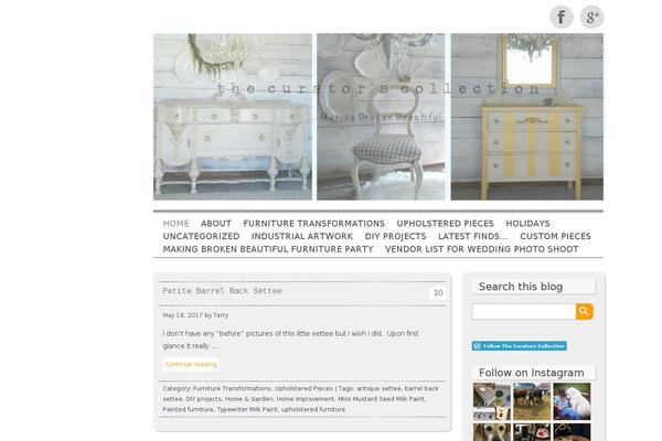 Lifestyle theme site design template sample