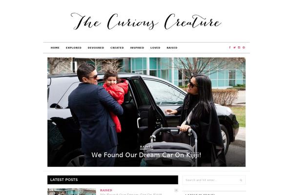 thecuriouscreature.com site used Hawthorn