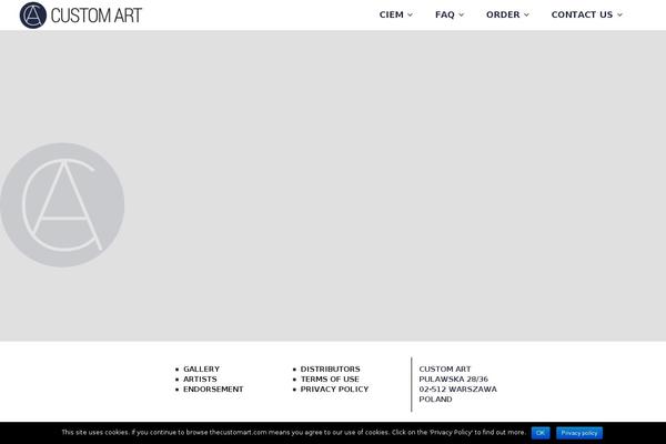 Maskitto Light theme site design template sample