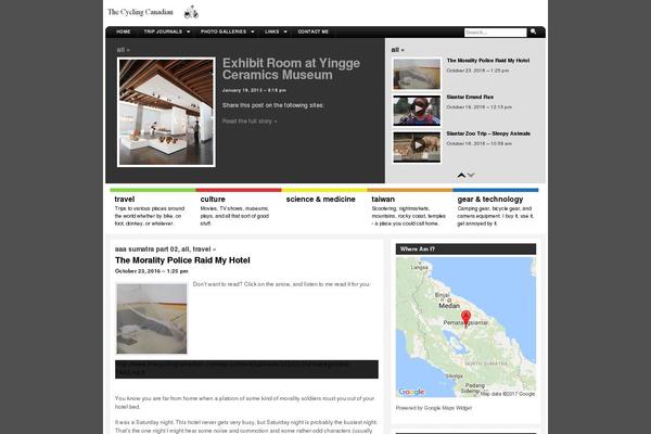 Site using PhotoDropper plugin