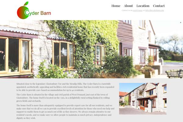 Senior theme site design template sample