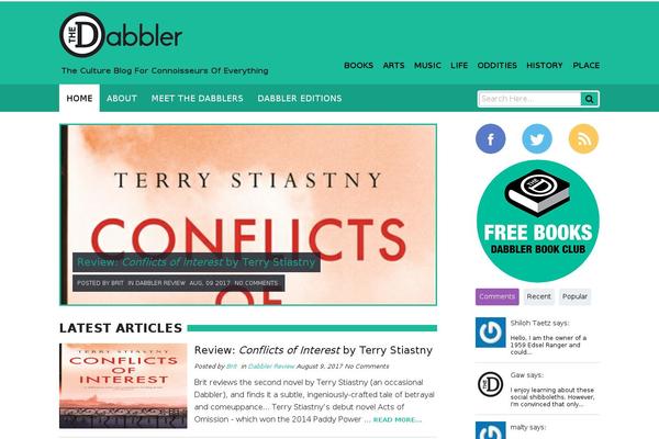 Site using Authors Posts Widget plugin