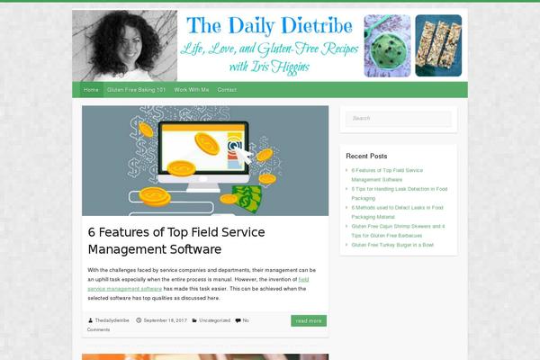 Travelify theme site design template sample