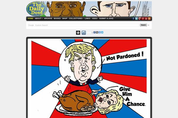 thedailydose.com site used Comicpress Greymatter