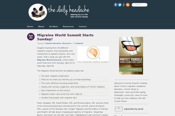 Dara theme site design template sample