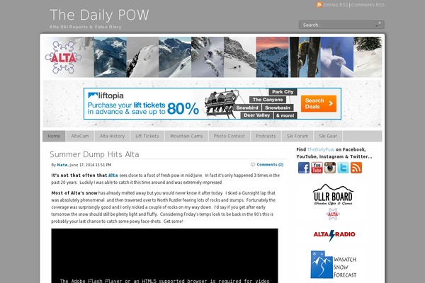 Latest theme site design template sample