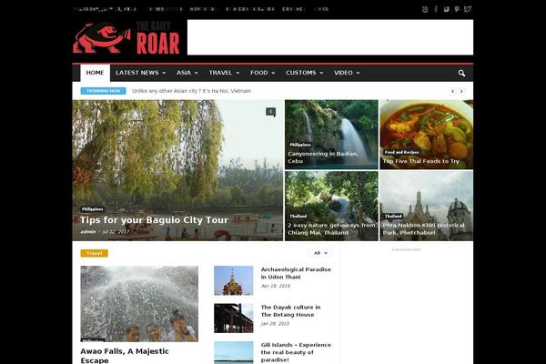 NewsMag theme site design template sample
