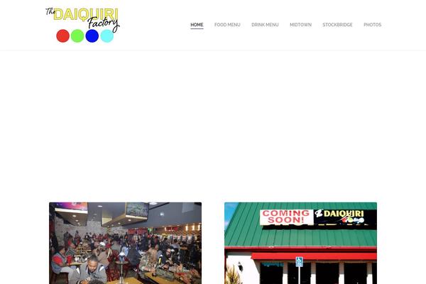 Armada theme site design template sample