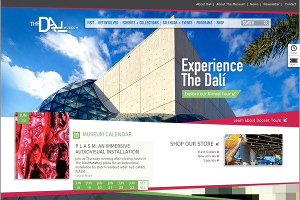 thedali.org site used Dali