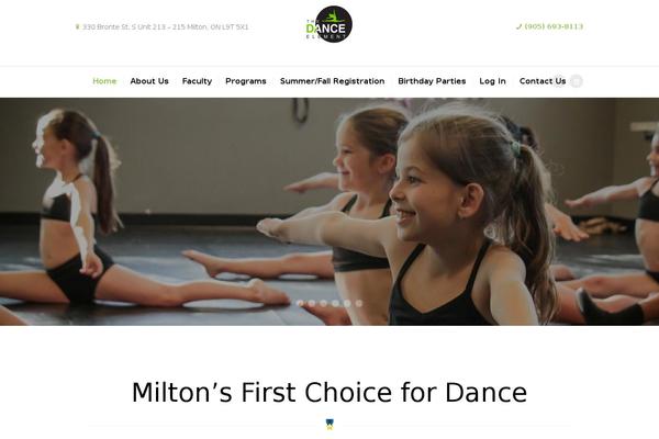 thedanceelement.ca site used Yogastudio-child