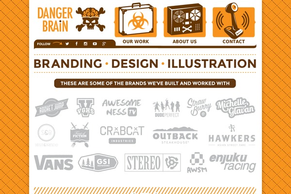 thedangerbrain.com site used Whitewash