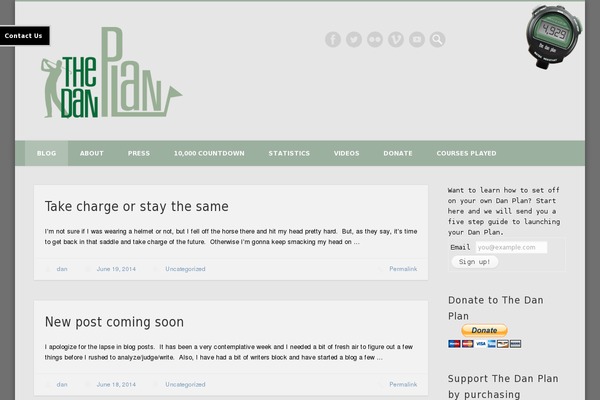 Site using Slick Contact Forms plugin