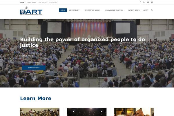 Site using Salient-social plugin