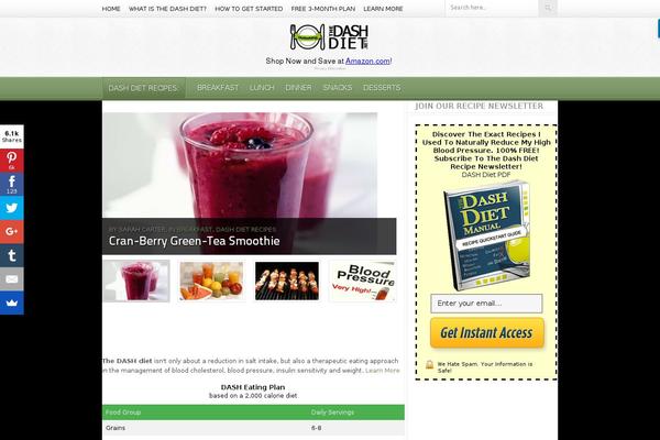 Site using wBounce plugin