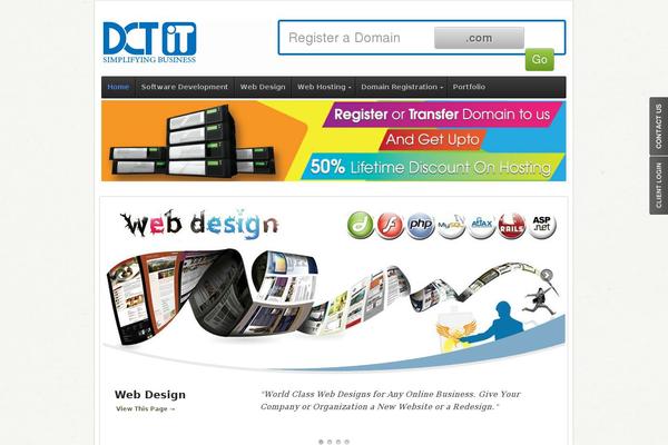 Site using Dzs-portfolio plugin