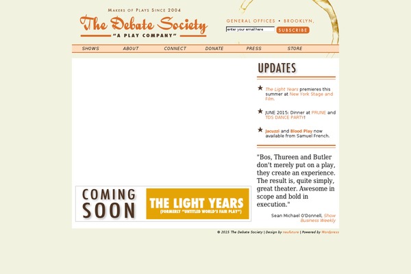 thedebatesociety.org site used Interstellar-child