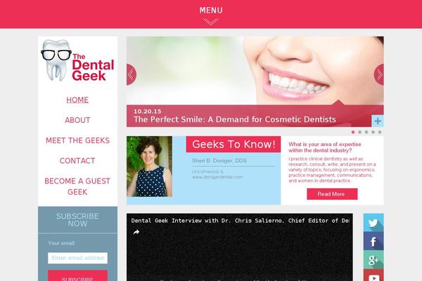 Site using Subscribe Me plugin