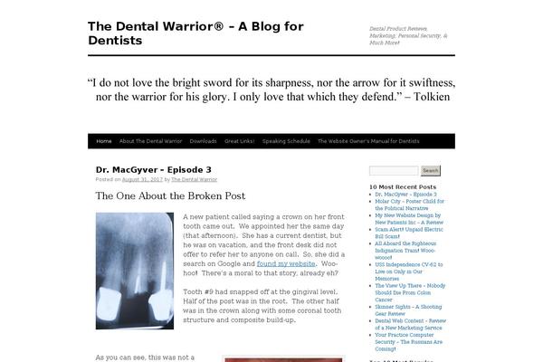 Site using Print-my-blog plugin